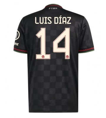 Bayern Munich Luis Diaz #14 Tredjetrøje 2025-26 Kortærmet